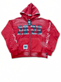 Take Risks Premium Hoodie – Crimson Red