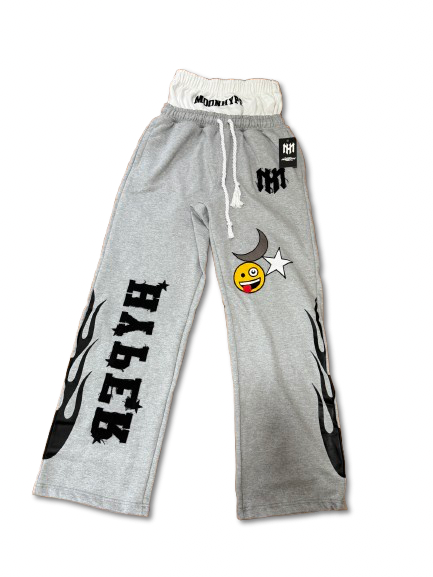 Double Waist Pants – grey