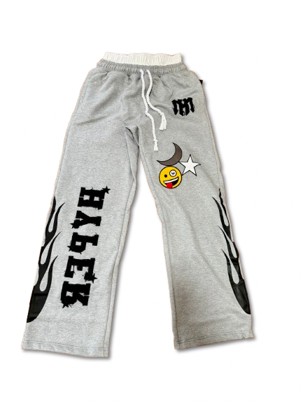 Double Waist Pants – grey