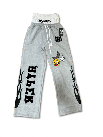 Double Waist Pants – grey